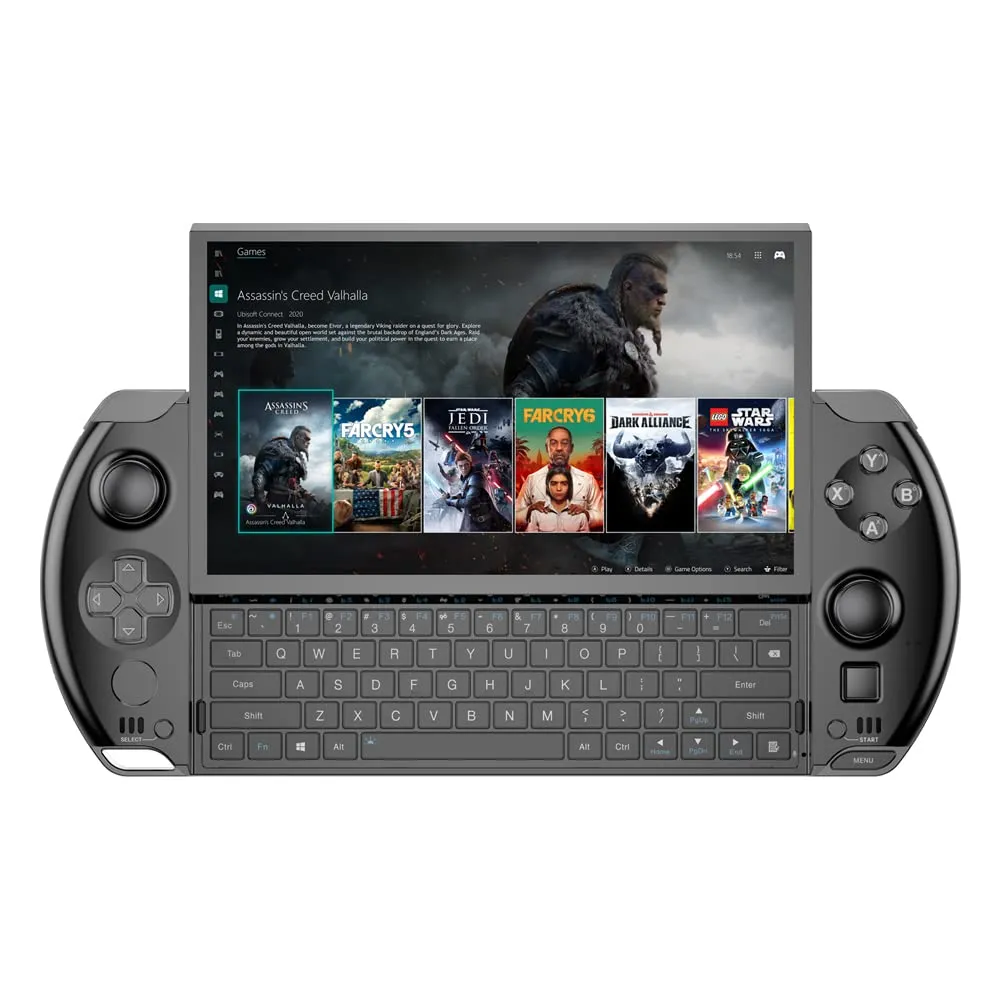GPD Win 4 2025 [AMD AI 370-32GB 2TB] 6 Inches Mini Handheld Win 11 PC Video Game Console Gameplayer 1920X1080 Touchscreen Laptop Tablet PC Black