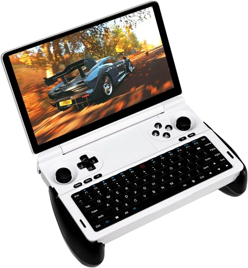 GPD Win Mini 2025 [White-AMD AI 370-32GB 2TB] 7 Inches Mini Handheld Win 11 PC Video Game Console Gameplayer 1920X1080 Touchscreen Laptop Tablet PC