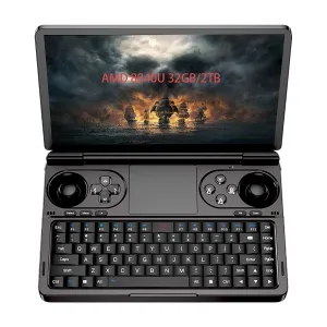 GPD WIN Mini Handheld Game Console, 7" Touchscreen Gaming PC Mini Laptop Gamepad UMPC Win11 [AMD Ryzen 7 8840U 32GB RAM/2TB M.2 NVMe SSD]