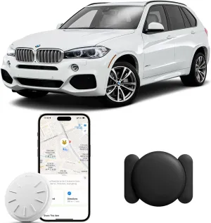 GPS Tracking Device, 1PCS Real Time Vehicles Tracker with Magnetic Waterproof Case, Work with Find My (iOS Only), No Monthly Fee Hidden Car GPS Tracker for Car, No Subscription Required