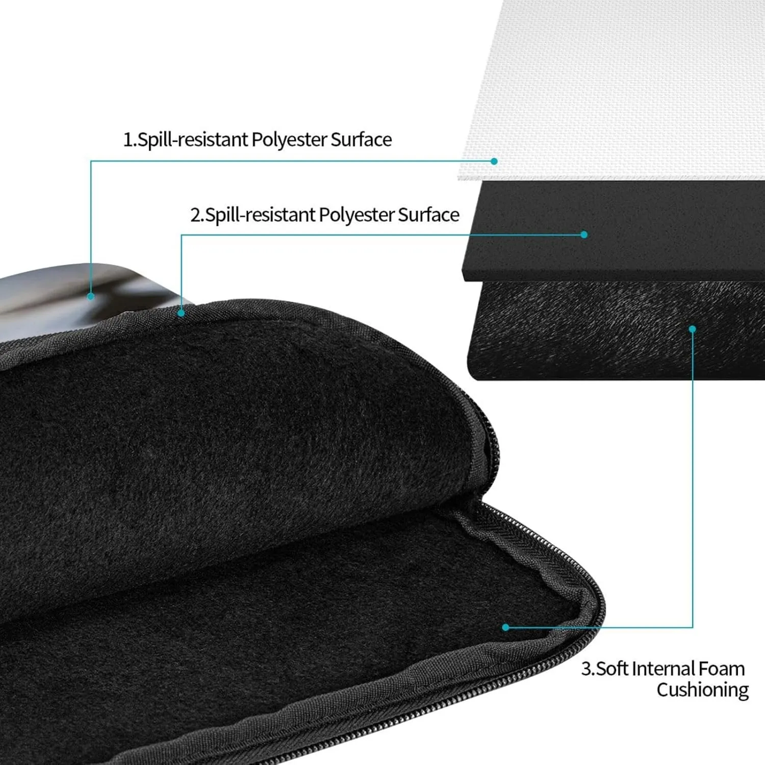 Grass And Dove Durable Laptop Messenger Bag - Multifunctional And Ultra-Thin Portable Laptop Bag For Business And Travel