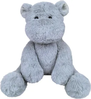 Gray Plush Hippo Stuffed Animal Toy, Soft Cuddly Plushie Hugger Toy for Boys & Girls, Gifts for Kids or Girlfriend, 8.5 Inches