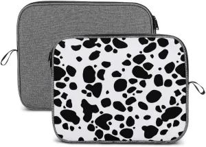 Green Boston Terrier Dogs Large Capacity Portable Laptop Case Unisex