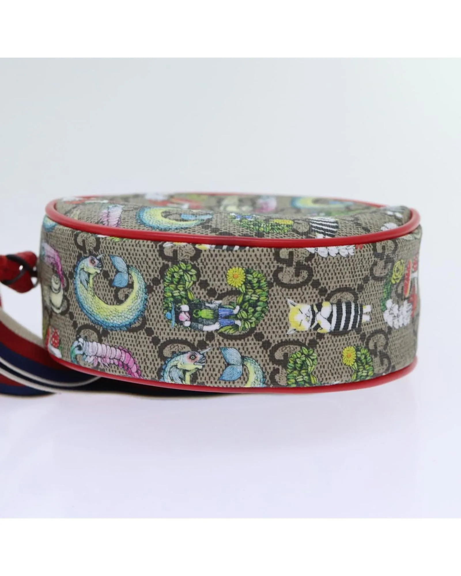Gucci Kids GG Supreme Round Pouch