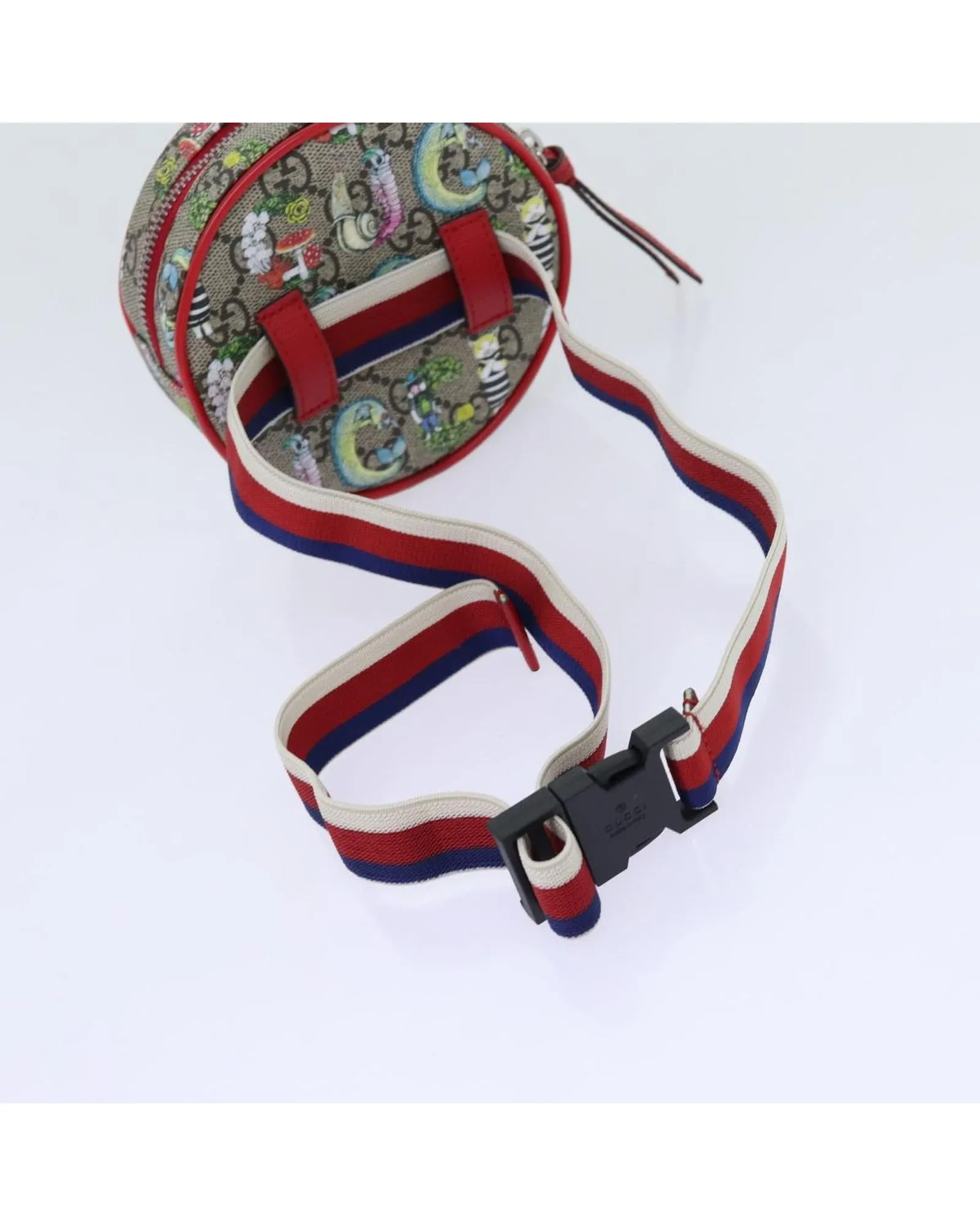 Gucci Kids GG Supreme Round Pouch