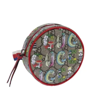 Gucci Kids GG Supreme Round Pouch