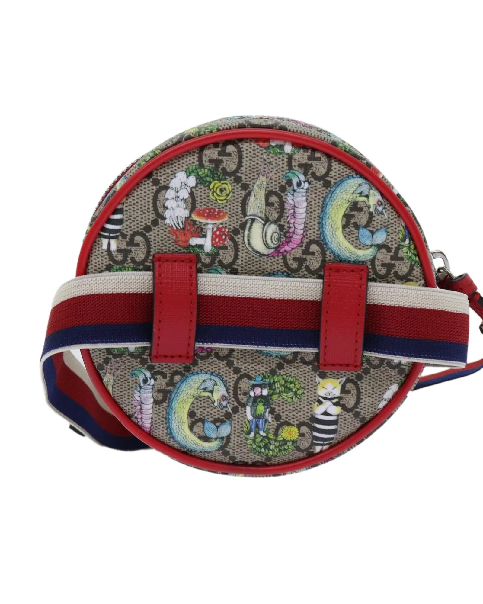 Gucci Kids GG Supreme Round Pouch