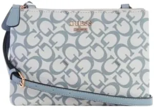 GUESS Factory Women's Akir Triple Compartment Logo Crossbody