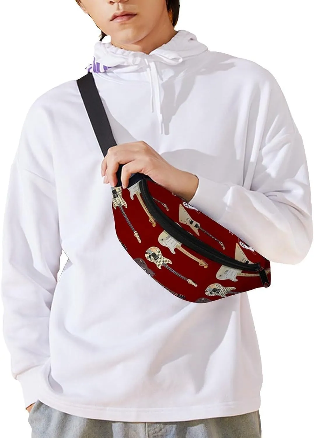 GUIT ARS Crossbody Waist Bag with Large Capacity And Portability