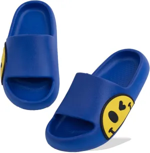 Guyarns Big Kids Cloud slides,Boys Girls Slides Non-slip Summer Beach Pool Shoes Toddler Cartoon Slides Sandals Indoor&Outdoor Garden Slippers Shower Shoes