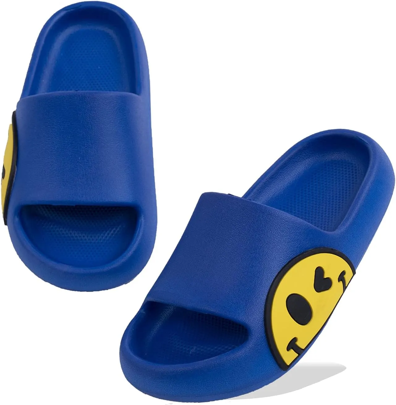 Guyarns Big Kids Cloud slides,Boys Girls Slides Non-slip Summer Beach Pool Shoes Toddler Cartoon Slides Sandals Indoor&Outdoor Garden Slippers Shower Shoes