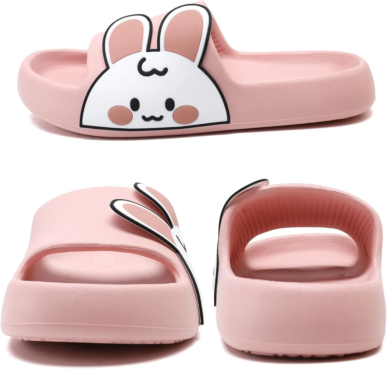 Guyarns Big Kids Cloud slides,Boys Girls Slides Non-slip Summer Beach Pool Shoes Toddler Cartoon Slides Sandals Indoor&Outdoor Garden Slippers Shower Shoes
