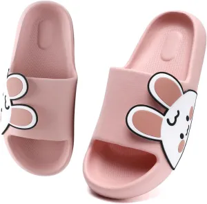 Guyarns Big Kids Cloud slides,Boys Girls Slides Non-slip Summer Beach Pool Shoes Toddler Cartoon Slides Sandals Indoor&Outdoor Garden Slippers Shower Shoes