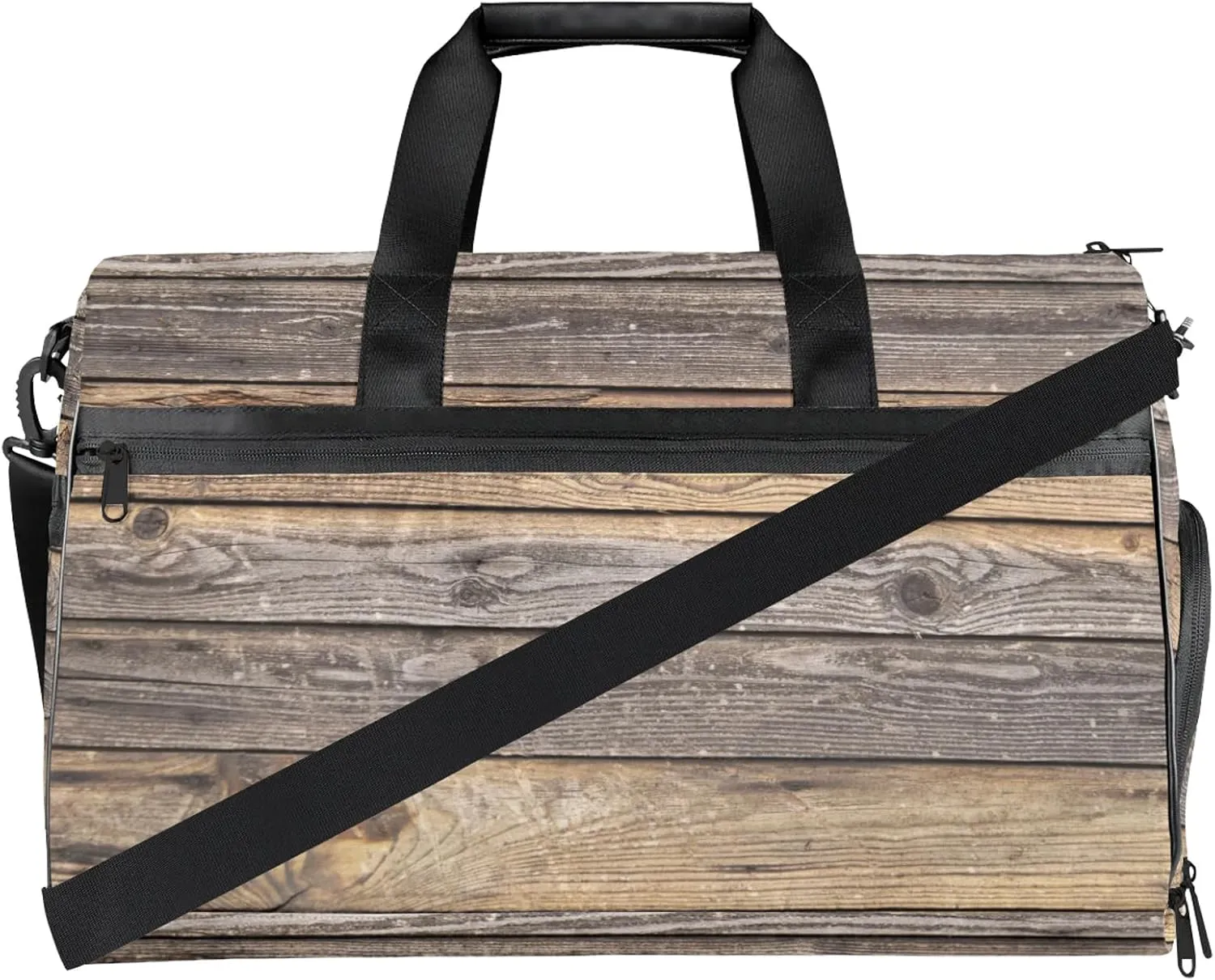 Gym Bag for Women Men Abstract Modern Floor Texture Travel Duffle Bag with Shoe Compartment Waterproof Sports Tote Bags Large Overnight Weekender Bags for Travel Swimming Gym Yoga Dance