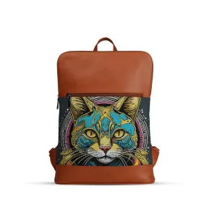 Havana Orbit Laptop Backpack Big Cat