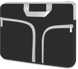 HESTECH 15.6 Laptop Sleeve Case Cover Protective Bag for 15" inch HP Pavilion Asus ZenBook VivoBook Acer Aspire Predator IdeaPad ThinkPad Dell XPS Chromebook Computer,Black