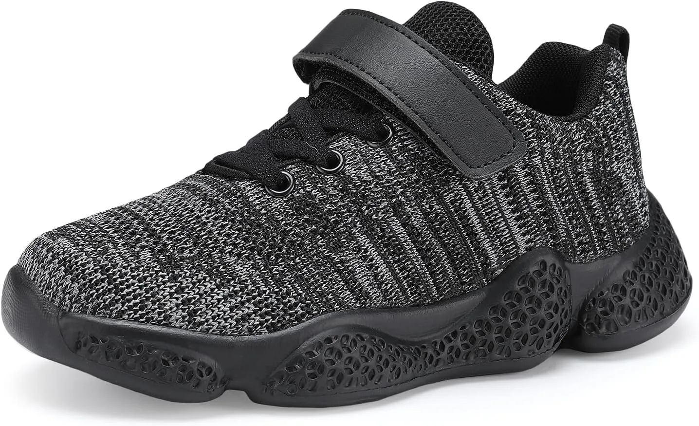 Hetios Kids Shoes Girls Lightweight Athletic Running Shoes Breathable Knit School Sports Shoes (Toddler/Little Kid/Big Kid)