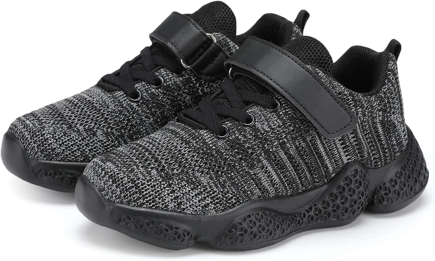 Hetios Kids Shoes Girls Lightweight Athletic Running Shoes Breathable Knit School Sports Shoes (Toddler/Little Kid/Big Kid)