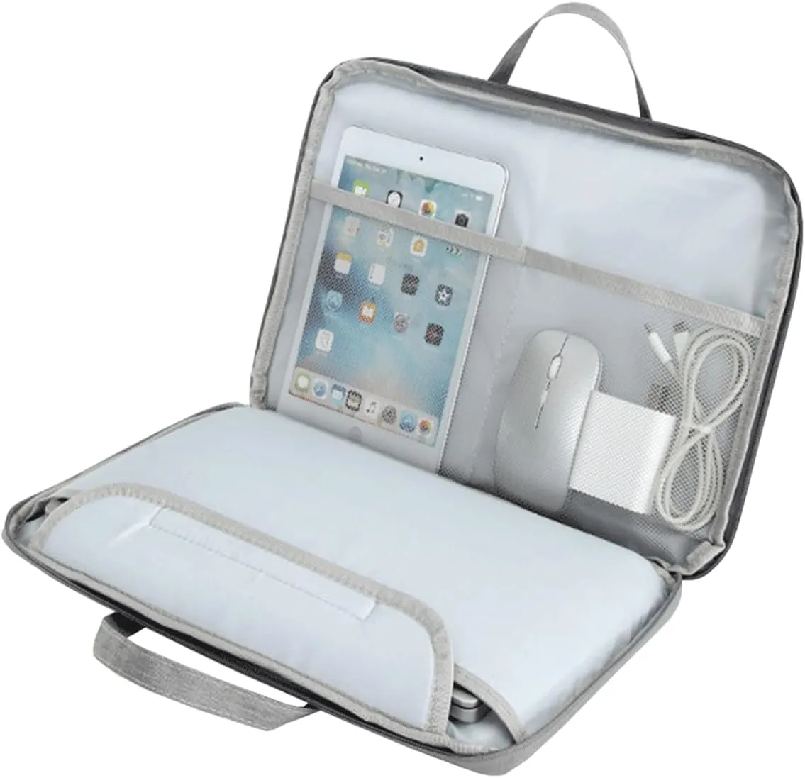HP 14 Inch Laptop Case Compatible with Lenovo HP Dell Acer ASUS Chromebook 14, Dell Inspiron 14, Dell Latitude 14, HP Stream 14, ASUS Vivobook 14/ ZenBook 14, Acer Computer Sleeve Bag, Grey