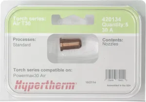Hypertherm 420134 Nozzle for Powermax30 AIR