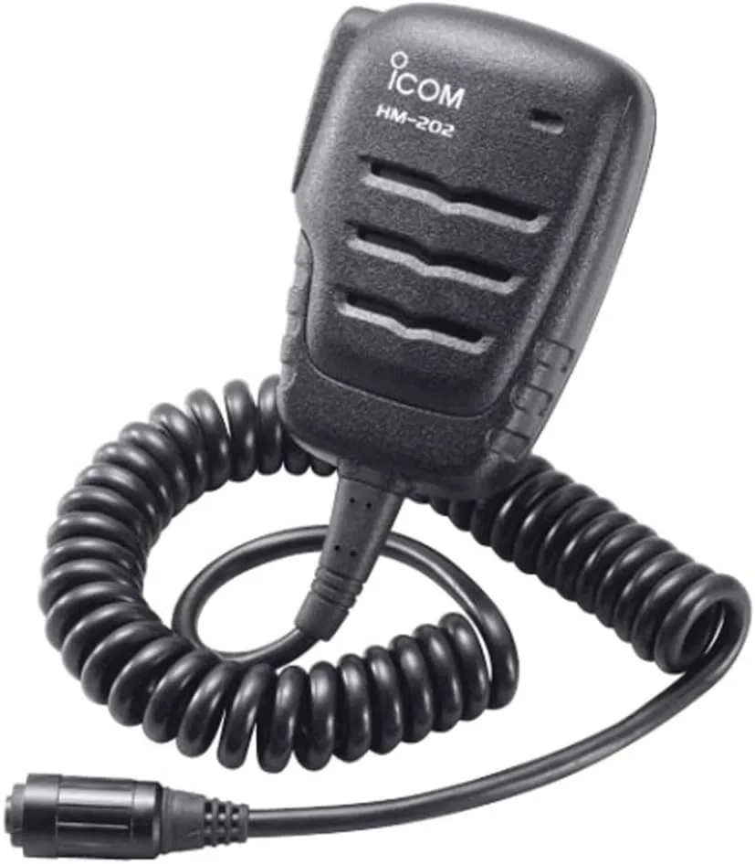 Icom HM-202 Compact Speaker Mic - Waterproof, HM202