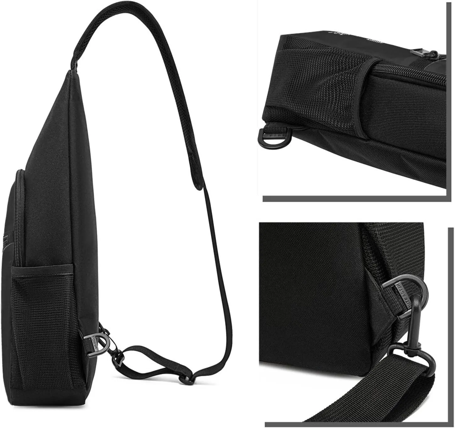 I'M Proud To Be A Deplorable Unisex Chest Bag Lightweight Crossbody Shoulder Bag Travel Pocket Black