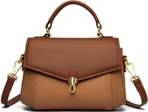 imeetu Genuine Leather Crossbody Bag for Women, Tote Bag Removable Shoulder Strap