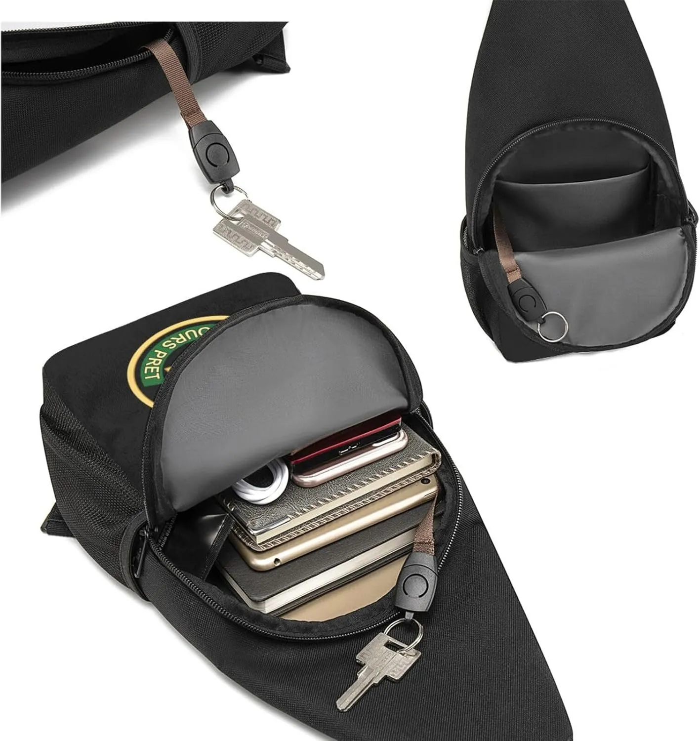 Insignia Usa Army 2nd Cavalry Regiment V1 Unisex Chest Bag Lightweight Crossbody Shoulder Bag Travel Pocket