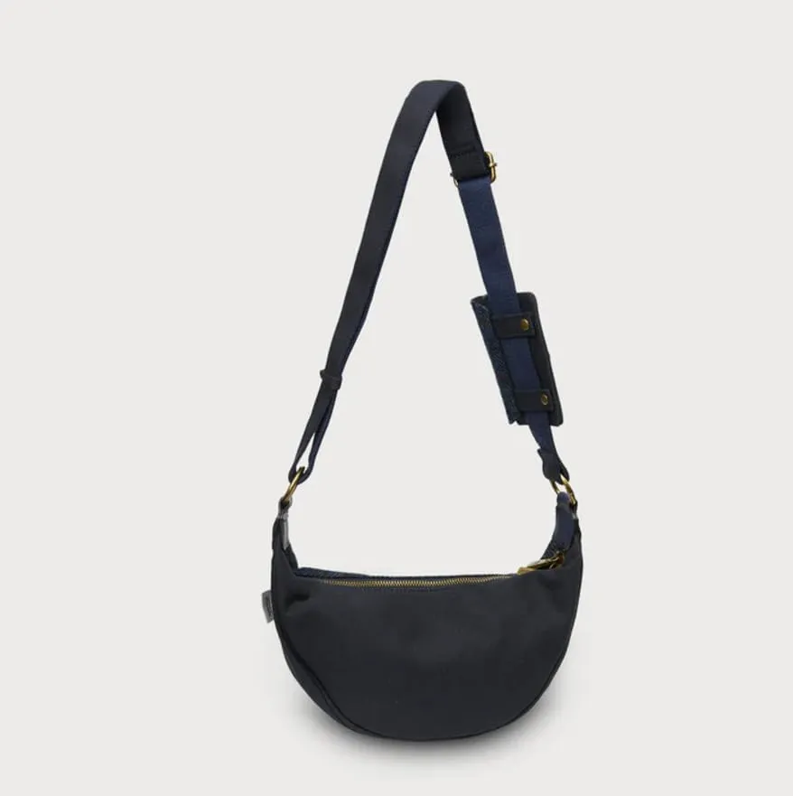 Islander The Luna Bag for Women Harris Tweed Crossbody With Detachable Card Wallet