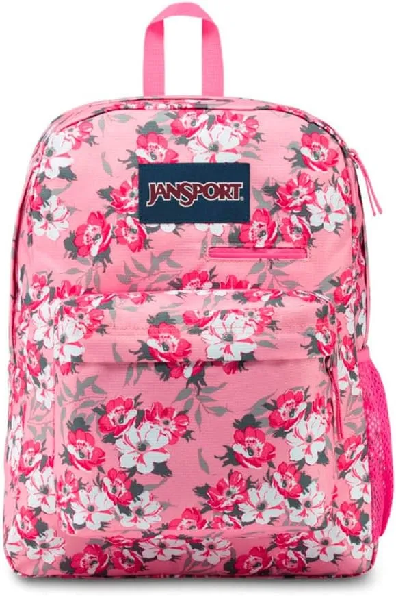 JanSport Digibreak Laptop Backpack - Prism Pink Pretty Posey