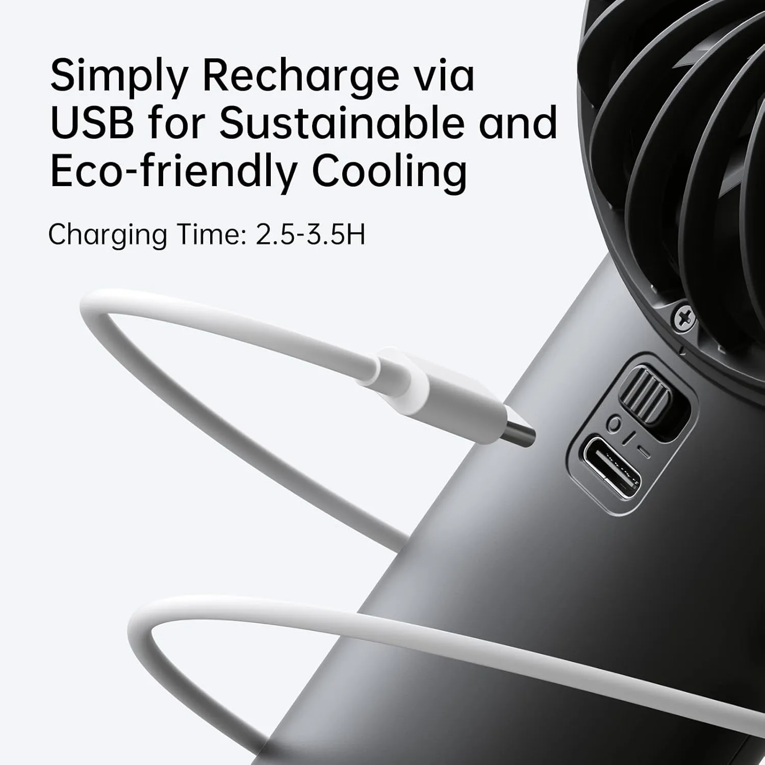 JISULIFE Handheld Fan Life4[5-Speed Turbo Wind Pro],5000mAh Portable Rechargeable Fan with LED Display, Powerful Motor, Summer Essentials for Travel,Beach,Vacation,Makeup,Concerts,Cruise-Black