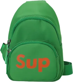 JUMISEE Kids Small Crossbody Chest Bag for Boys Girls, Fashion Lightweight Sling Shoulder Bag Purse Sports Travel Daypack