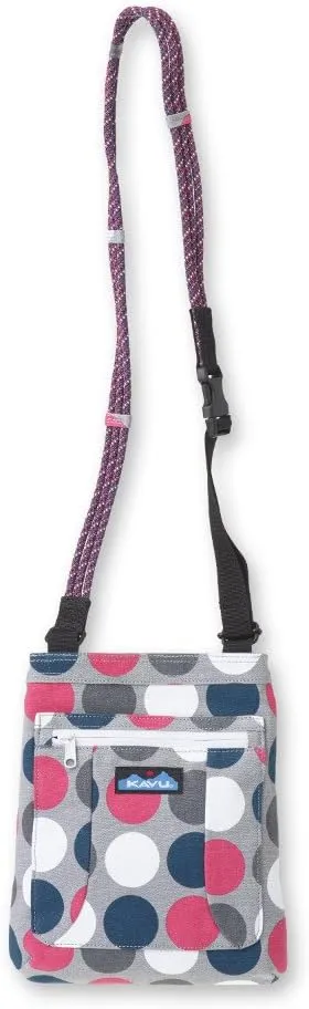 KAVU Keepalong Semi Padded Sling Canvas Rope Crossbody Bag