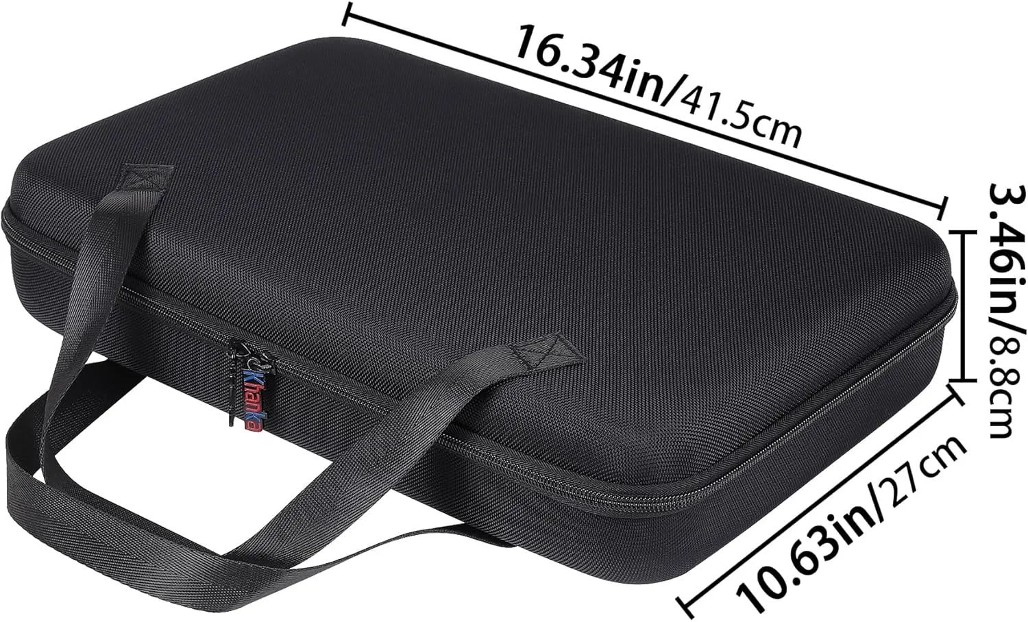 khanka Hard Travel Case Replacement for RODE RODECaster Duo Integrated Audio Production Studio