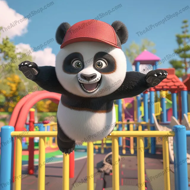 Kids at Play AI MidJourney Image Prompt, 8954