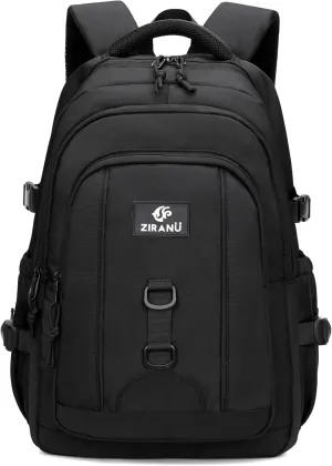 Kids Backpack for Boys & Girls, Middle School Backpacks for Teens Boys, Elementary Student Bookbag School Bags for Boys Casual Daypack,Black