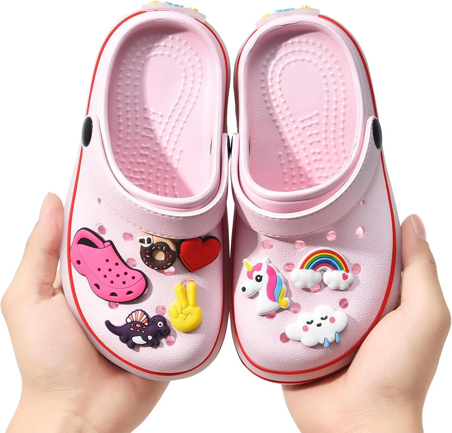 Kids' Boys Girls LED Clogs Cute Garden Shoes Cartoon Slides