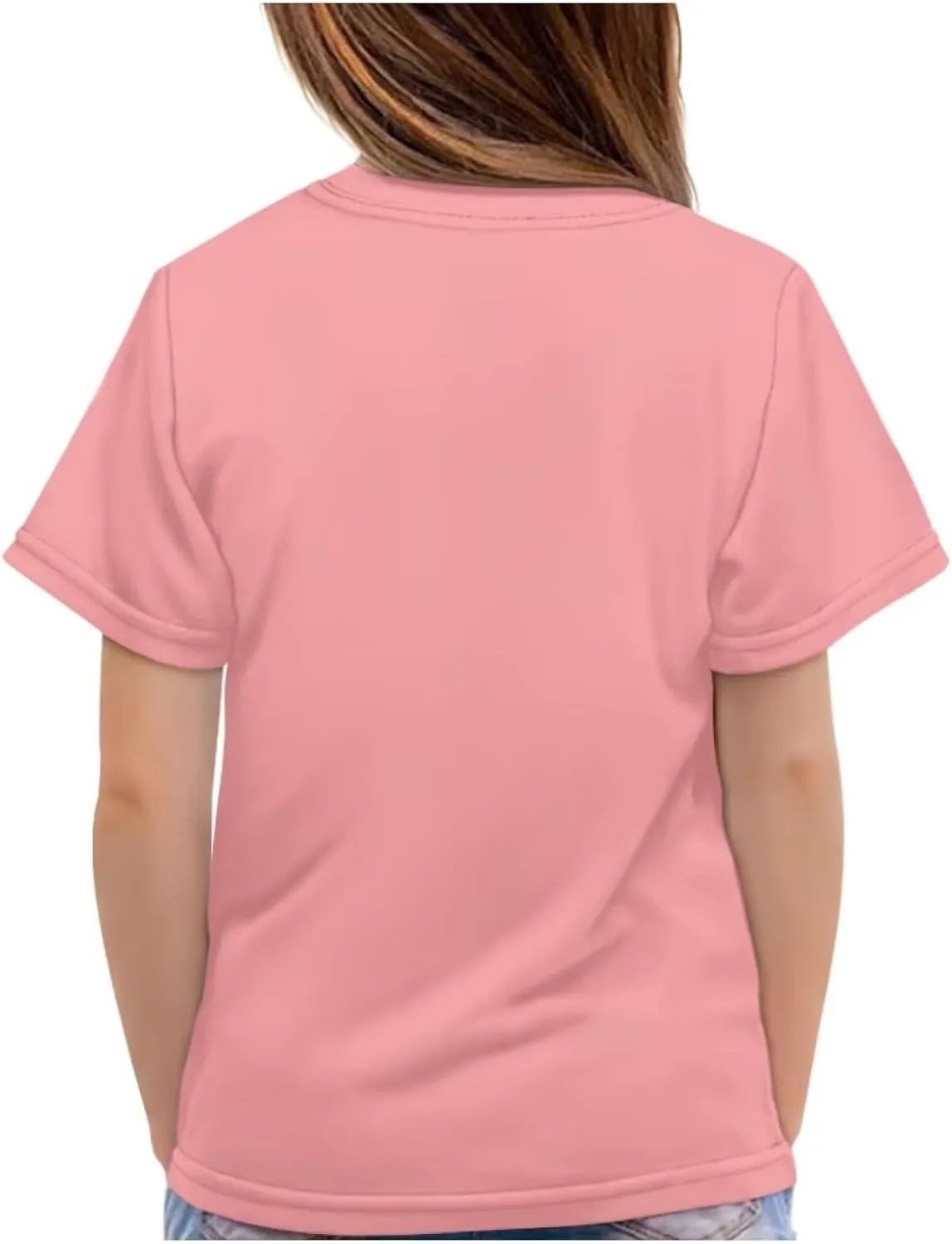 Kids Novelty 3D Graphic T Shirts Funny Print Pullover Tees Short Sleeve Boys Girls T Shirts 3-16 Years