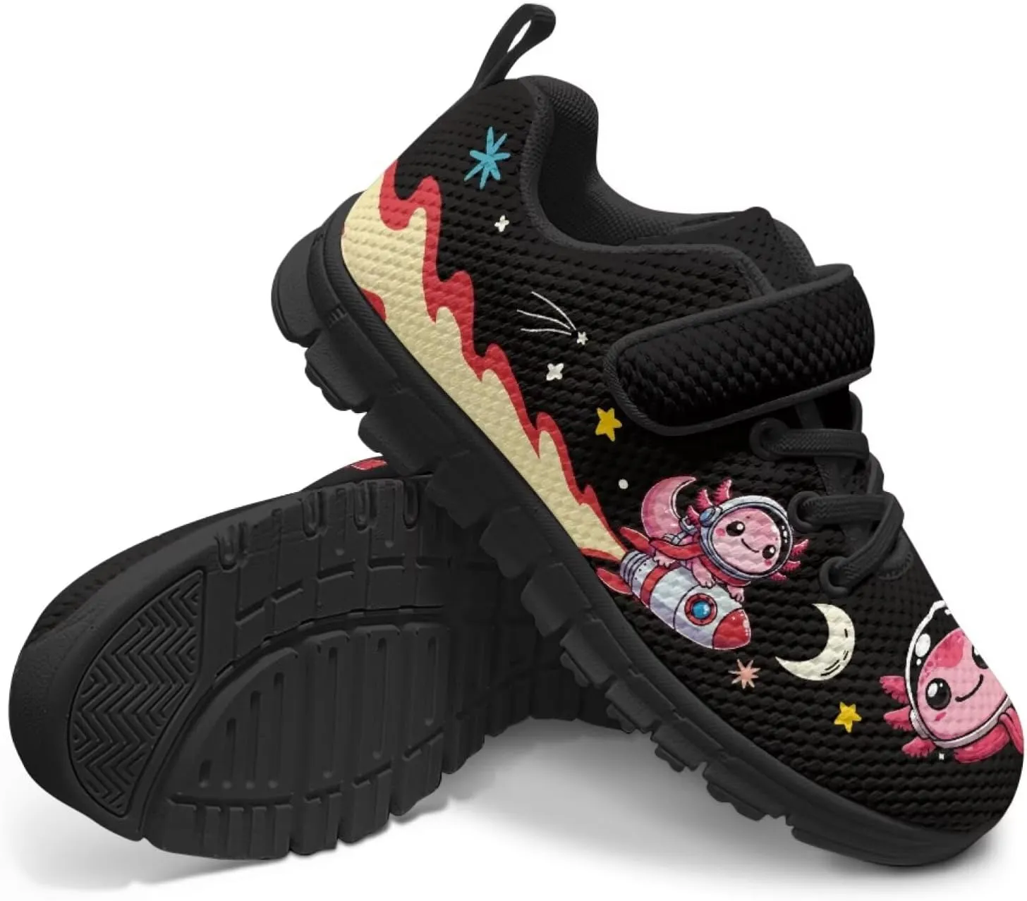 Kids Shoes for Boys Single Buckle Running Walking Sneakers Breathable Lightweight Sports Shoes US-11-2.5
