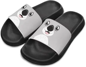 Kids Slides Boys Shower Slippers Slip Anti-Skid Home Bath Slippers Non-slip Cute Summer Beach Pool Shoes Toddler