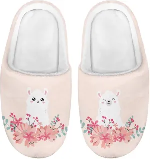 Kids Slippers for Boys Girls, Cute Soft Plush Anti-slip Fluffy Fuzzy House Slippers with Memory Foam for Home Outside