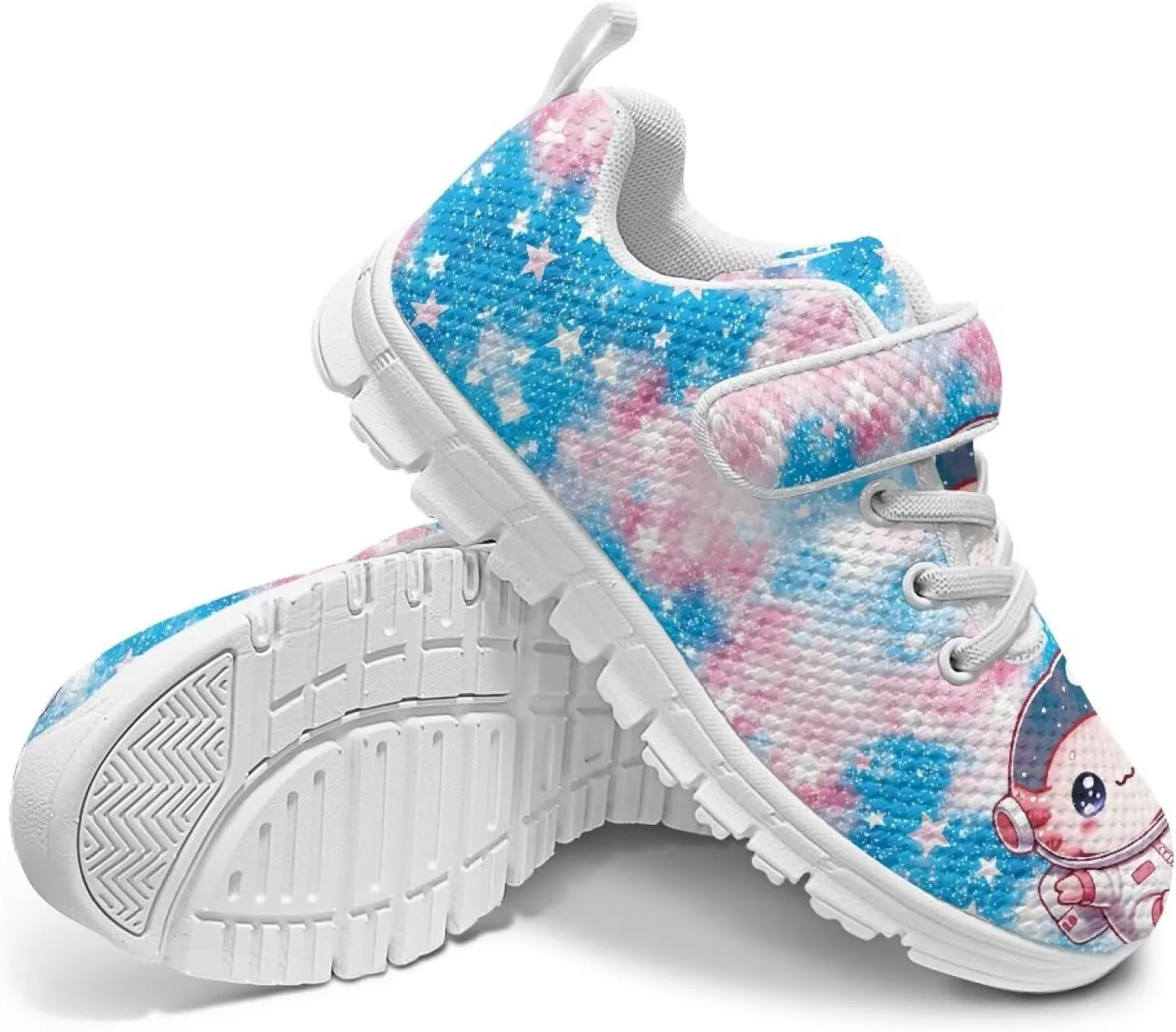 Kids Sneakers for Boys Girls Single Buckle Running Tennis Shoes Breathable Lightweight Sport Athletic Shoe for Little Kids Size 11-15 White Sole