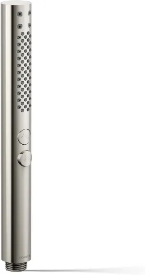 KOHLER 21335-G-SN Shift   Round Two-Function Handshower, Handheld Showerhead with 2 Spray Settings, 1.75 GPM, Vibrant Polished Nickel