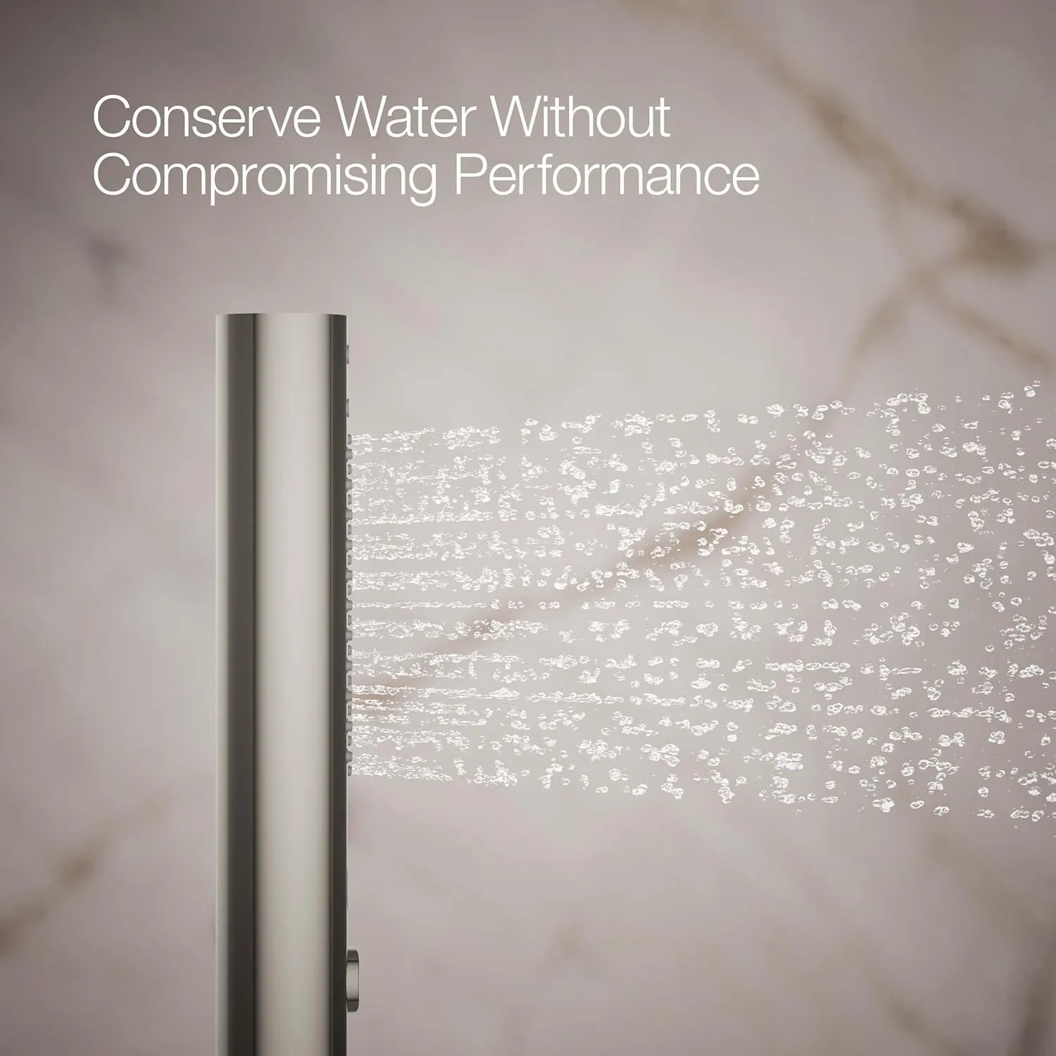 KOHLER 21335-G-SN Shift   Round Two-Function Handshower, Handheld Showerhead with 2 Spray Settings, 1.75 GPM, Vibrant Polished Nickel