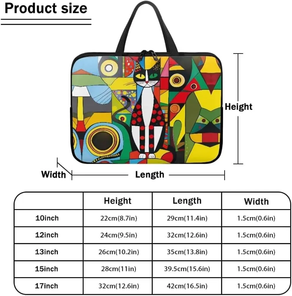Kuiaobaty Laptop Handle bag for Women Laptop Case Fashion Computer Bag 10-17 Inches