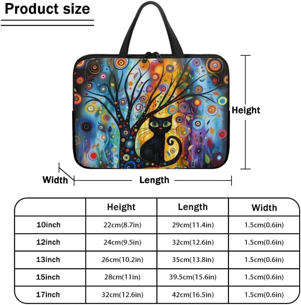 Kuiaobaty Laptop Handle bag for Women Laptop Case Fashion Computer Bag 10-17 Inches