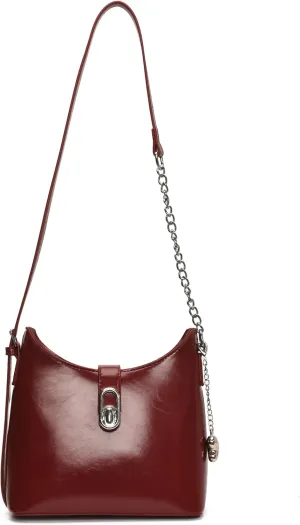 Ladies' handbag, single-shoulder bag, shoulder strap and zipper closed crossbody bag, ladies' handbag