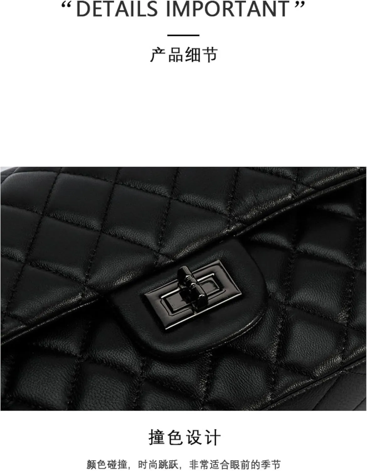 Lambskin Quilted Leather Women's Small Golden Ball OneShoulder Crossbody Chain Bag