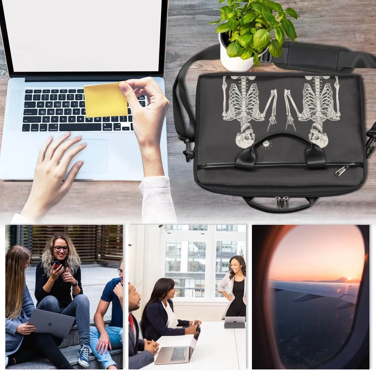 Laptop Case Bag,15.6 inch Laptop Sleeve Bag,Shockproof Protective Computer Cover,Water Resistant Notebook Briefcase（25）