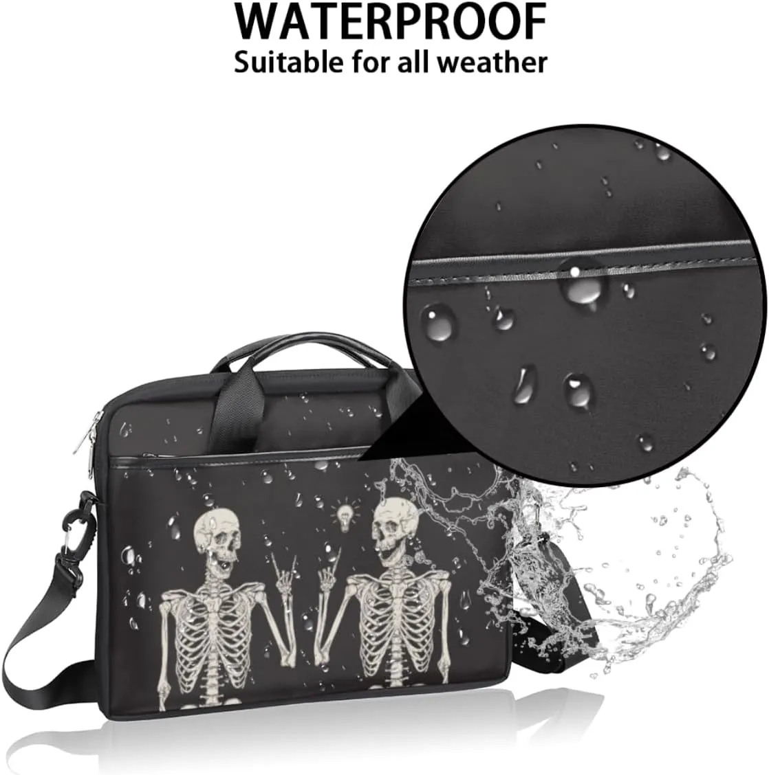 Laptop Case Bag,15.6 inch Laptop Sleeve Bag,Shockproof Protective Computer Cover,Water Resistant Notebook Briefcase（25）